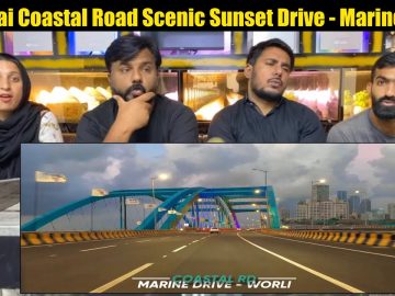 Mumbai Costal Road Scenic Sunset Drive